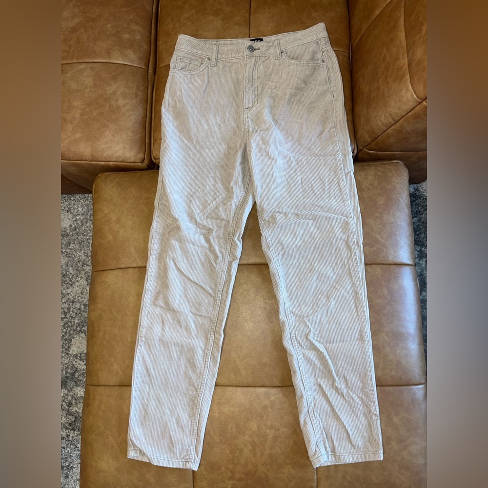 BDG Tan Women’s Corduroy “Mom High-Rise” Pants